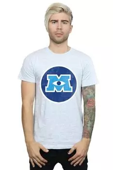 Футболка с эмблемой монстров «Университет монстров» Disney, серый