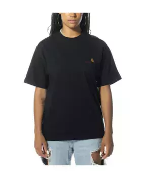 Футболка с американским текстом Carhartt Wip, черный