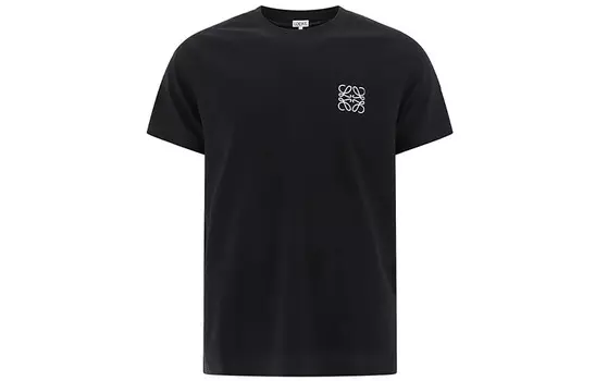 Футболка с анаграммой Loewe, черный