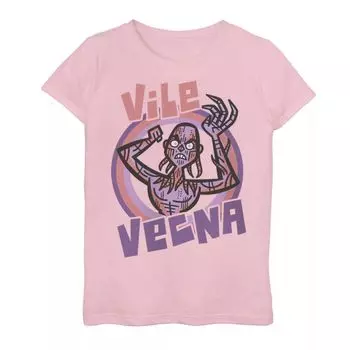 Футболка с анимированным рисунком Vile Vecna для девочек 7–16 лет «Очень странные дела» Licensed Character