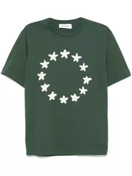 Футболка с аппликацией Etudes, зеленый