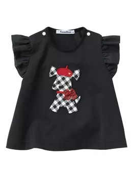 Футболка с аппликацией Familiar, черный