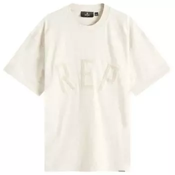 Футболка с аппликацией из репса Represent, серый