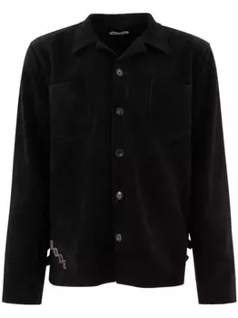 Футболка с аппликацией логотипа BODE, черный