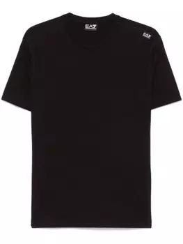 Футболка с аппликацией логотипа Emporio Armani Ea7 Ea7 Emporio Armani, черный