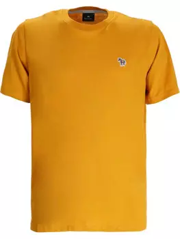 Футболка с аппликацией «Зебра» от PS Paul Smith, желтый
