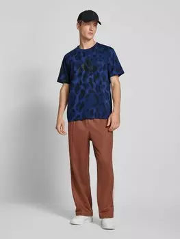 Футболка с этикеткой ADIDAS SPORTSWEAR, темно-синий