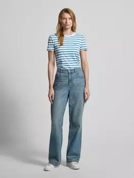 Футболка с этикеткой BOSS Orange, светло-голубой