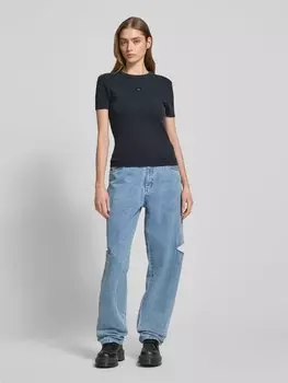 Футболка с этикеткой Calvin Klein Jeans, антрацит