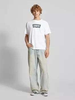 Футболка с этикеткой Levi's, белый