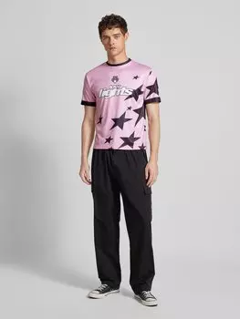 Футболка с этикеткой, модель «ALLSTARS FOOTBALL» Low Lights Studios, розовый