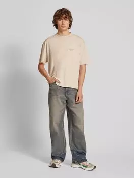 Футболка с этикеткой Pepe Jeans, бежевый