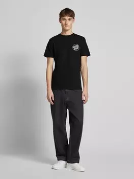 Футболка с этикеткой SANTA CRUZ, черный