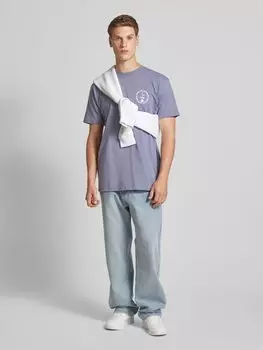 Футболка с этикеткой Vertere, сиреневый