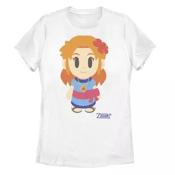 Футболка с аватаром Марин для Nintendo The Legend Of Zelda Link для юниоров Licensed Character, белый