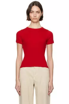 Футболка с автомобилем Flore Flore, красный