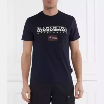 Футболка S-ayas стандартного кроя Napapijri, синий