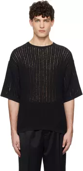 Футболка с ажурной вязкой COMMAS