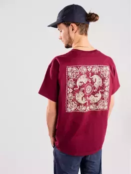 Футболка с банданималом Empyre, бургундия