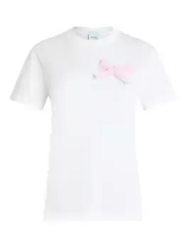 Футболка с бантом PATOU, белый