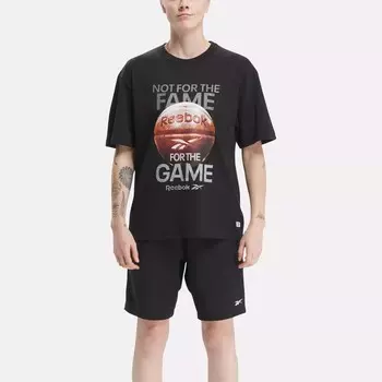 Футболка с баскетбольной славой Reebok, черный