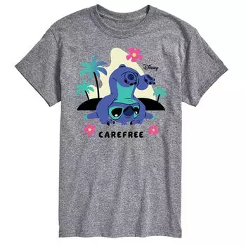 Футболка с беззаботным рисунком Lilo & Stitch Big & Tall Stitch Disney
