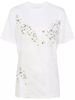 Футболка с бисером 3.1 Phillip Lim, белый