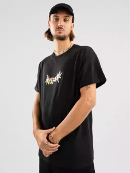 Футболка с блеском вампира Welcome, черный