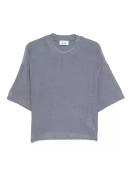 Футболка с блестками Niu, синий