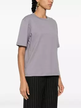 Футболка с блестками STYLAND, фиолетовый