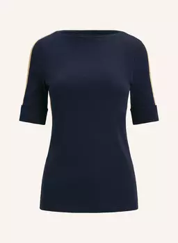 Футболка с блестящей пряжей Lauren Ralph Lauren, мультиколор
