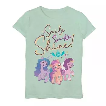 Футболка с блестящим рисунком My Little Pony для девочек 7–16 лет Licensed Character