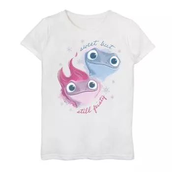 Футболка с большим лицом «Сладкое и дерзкое» для девочек 7–16 лет Disney's Frozen 2 Disney