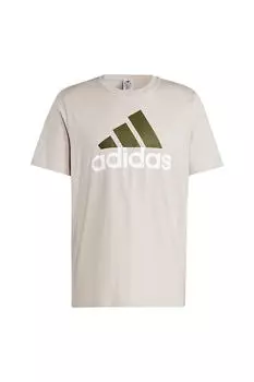 Футболка с большим логотипом Adidas Essentials Adidas, белый
