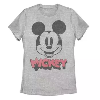 Футболка с большим логотипом Disney Mickey And Friends Mickey для юниоров Licensed Character