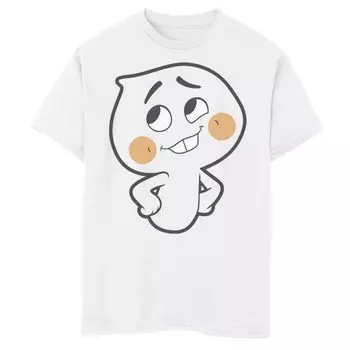Футболка с большим портретом и рисунком Disney/Pixar's Soul для мальчиков 8–20 лет Disney / Pixar, белый