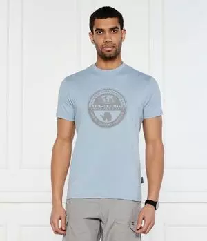 Футболка s-bollo Regular fit Napapijri, синий