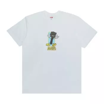 Футболка с болтом Supreme x Hardies, цвет Белый