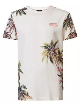 Футболка с ботаническим узором reefquest Petrol Industries, розовый