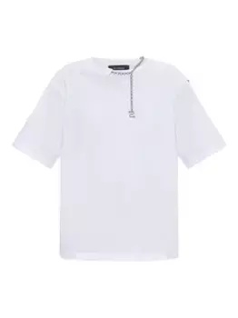 Футболка с цепочками SPORTMAX, белый