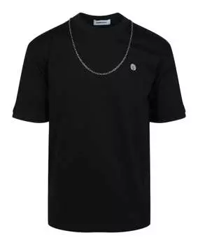Футболка с цепочкой AMBUSH, черный