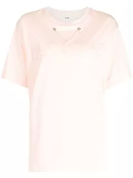 Футболка с цепочкой b+ab, розовый