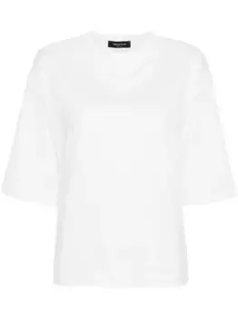 Футболка с цепочкой Fabiana Filippi, белый