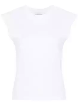 Футболка с цепочкой Rabanne, белый