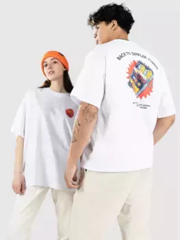 Футболка с человеческими сардинами Polypop, белый