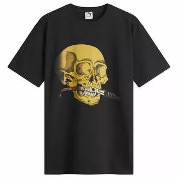 Футболка с черепом Endless Joy, черный