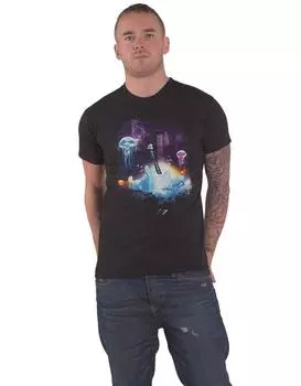 Футболка с цветком лотоса Prince, черный