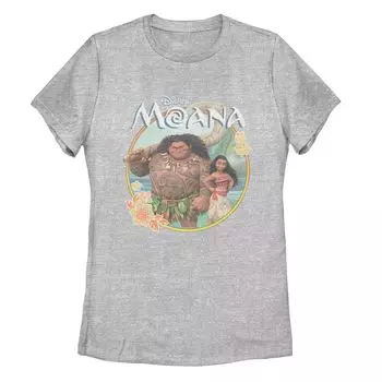 Футболка с цветочным плакатом «Моана и Мауи» для юниоров Fifth Sun Disney Fifth Sun