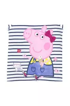 Футболка с цветочным принтом Bumble Bee Peppa Pig, белый