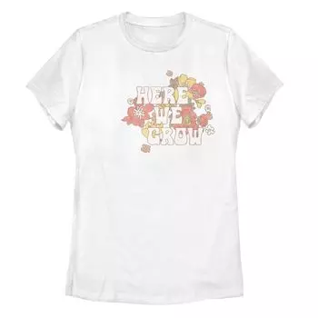 Футболка с цветочным принтом для юниоров «Here We Grow»